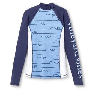 Vineyard Vines for Target Womens Rash Guard Size XS